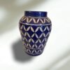 Pottery Flower Vase with Artistic Patterns